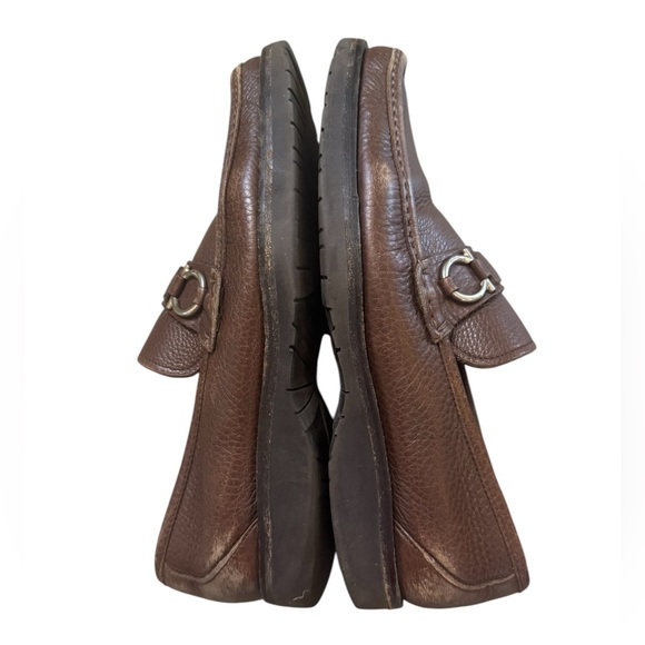 Salvatore Ferragamo Men\'s Brown Loafers Size 7.5